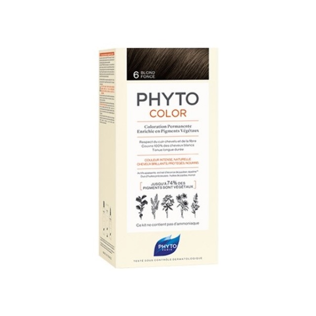 Phyto Phytocolor 6 Blond Fonce (Ξανθό Σκούρο)
