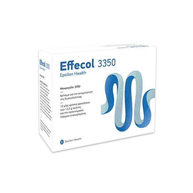 Effecol 12 sachets (Συμπλήρωμα Διατροφής για την Αντιμετώπιση της Δυσκοιλιότητας)