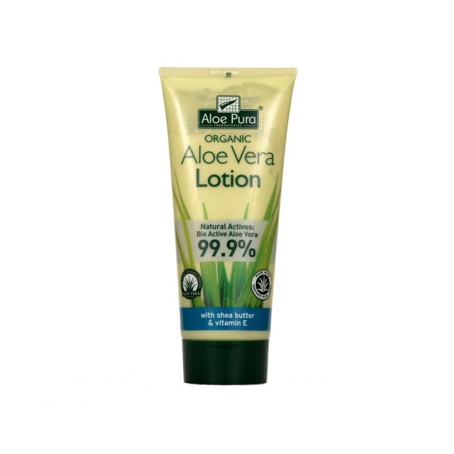 Optima Organic Aloe Vera Body Lotion 200ml (Ενυδατική Λοσιόν με Αλόη Βέρα) 