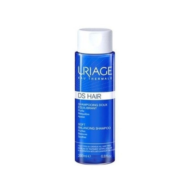 Uriage DS Hair Soft Balancing Shampoo 200ml (Απαλό Εξισοροπιστικό Σαμπουάν)