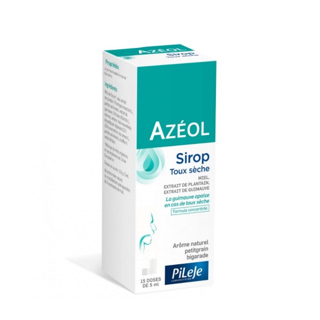 Pileje Azeol Dry Cough Syrup 75ml (Σιρόπι για Ξηρό Βήχα)