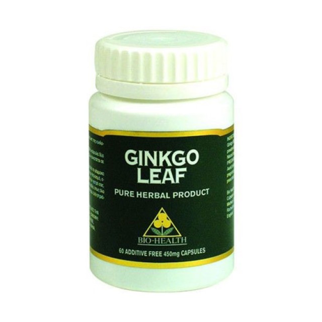 Power Ginko Leaf 450mg 60cap (Μνήμη - Συγκέντρωση)