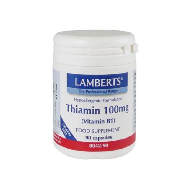 Lamberts Thiamin 100mg 90cap (Βιταμίνη B1)