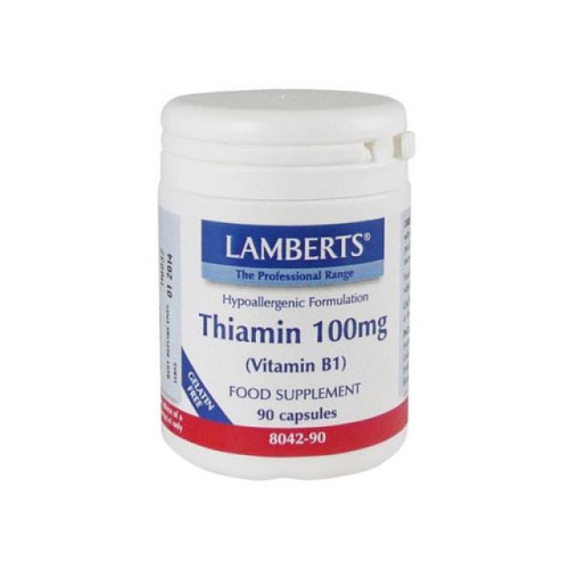 Lamberts Thiamin 100mg (Vitamin B1) 90cap