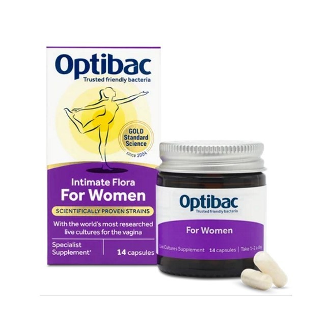 Optibac Probiotics For Women 14caps (Προβιοτικά για τη Γυναίκα)