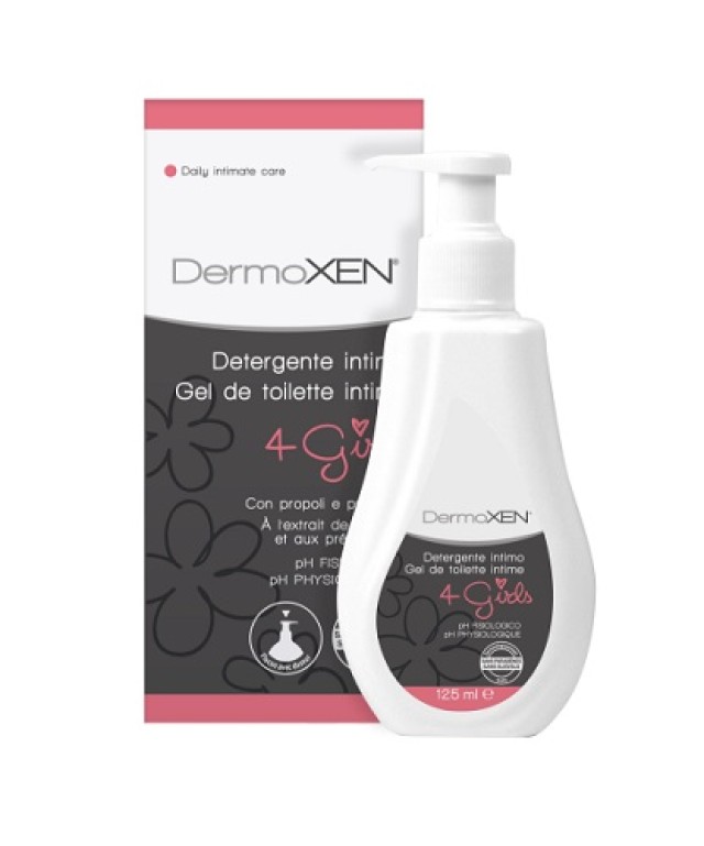 Dermoxen 4 Girls Cleanser 200ml (Υγρό Καθαριστικό της Ευαίσθητης Περιοχής Σχεδιασμένο για την Υγιεινή των Νεαρών Κοριτσιών)