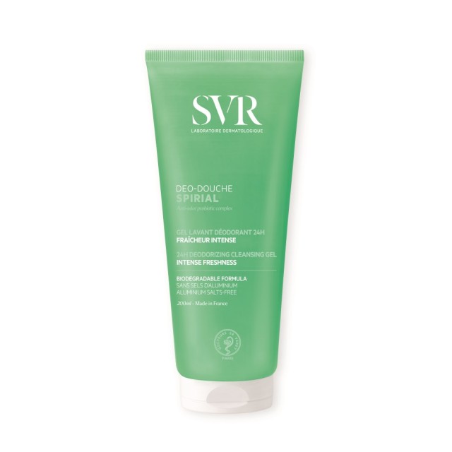SVR Spirial Deo Shower 24h 200ml (Αφρόλουτρο με Αποσμητική Δράση για Έντονη Φρεσκάδα)