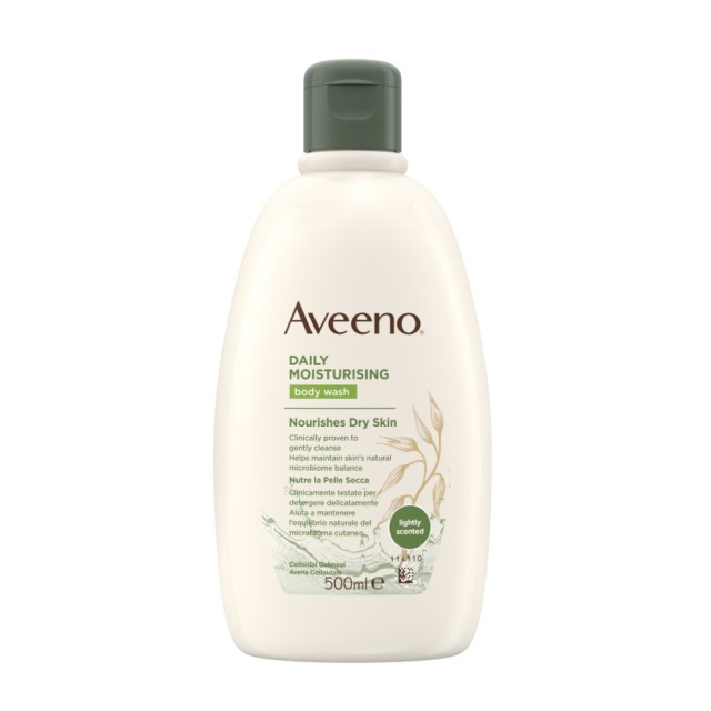 Aveeno Daily Moisturising Body Wash 500ml (Ενυδατικό Υγρό Καθαρισμού Σώματος) 