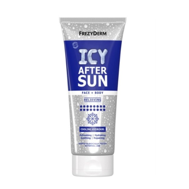 Frezyderm Icy After Sun 200ml (Υδρογέλη Αποκατάστασης Δέρματος μετά την Έντονη Έκθεση στον Ήλιο)