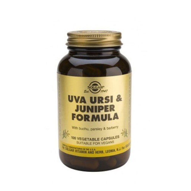 Solgar Uva Ursi & Juniper Formula 100vegetarian caps