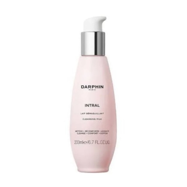 Darphin Intral Cleansing Milk 200ml (Γαλάκτωμα Καθαρισμού & Ντεμακιγιάζ Προσώπου)