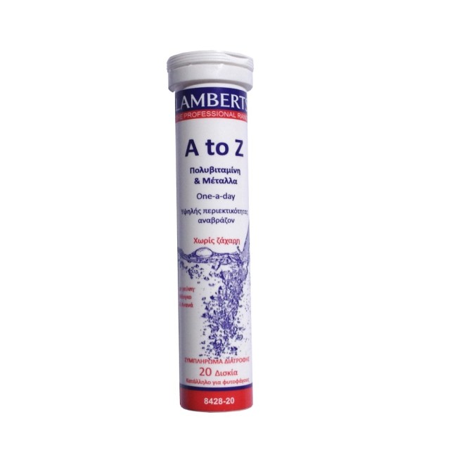 Lamberts A-Z Multivitamin 20 Effervescent Tablets