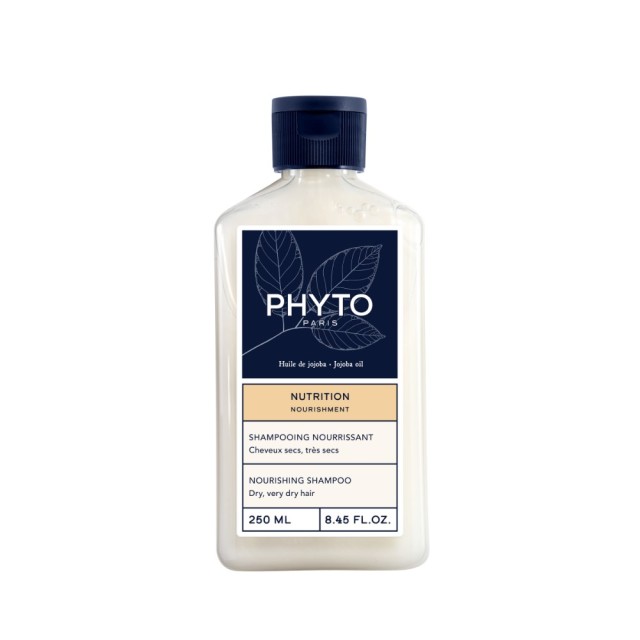 Phyto Nutrition Nourishing Shampoo 250ml (Σαμπουάν Θρέψης για Ξηρά/Πολύ Ξηρά Μαλλιά)