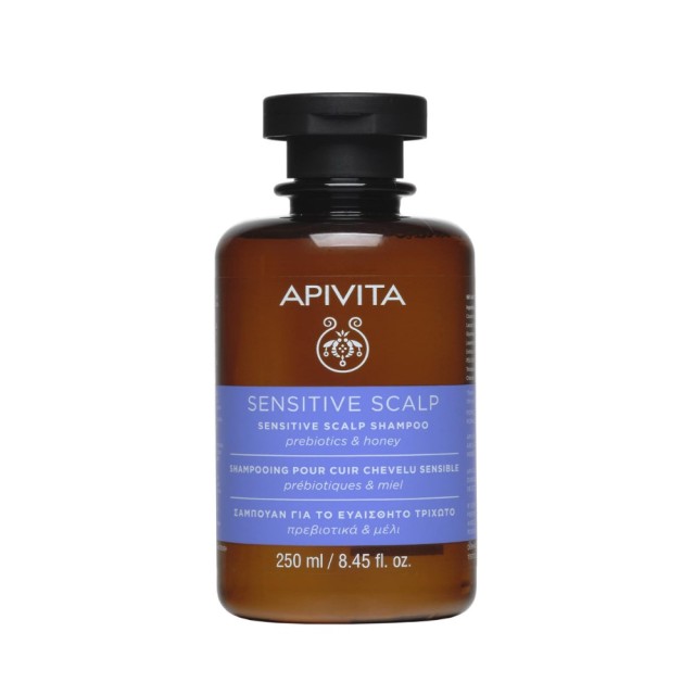 Apivita Sensitive Scalp Shampoo Prebiotics & Honey 250ml