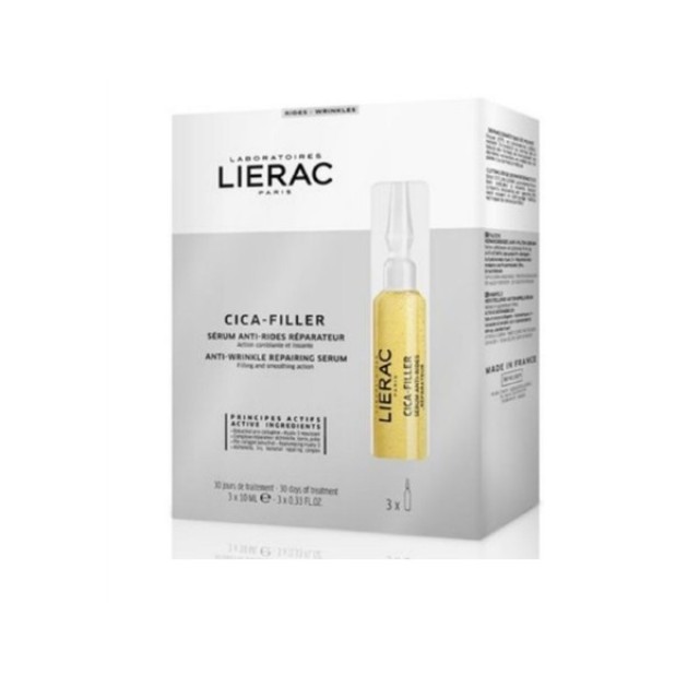 Lierac Cica Filler Anti Wrinkle Repairing Serum 3x10ml (Αντιρυτιδικός Ορός Επανόρθωσης)