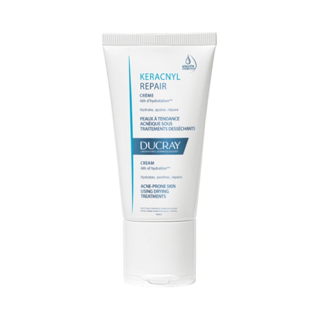 Ducray Keracnyl Repair Cream 50ml (Κρέμα Προσώπου για Επιδερμίδα με Τάση Ακμής)
