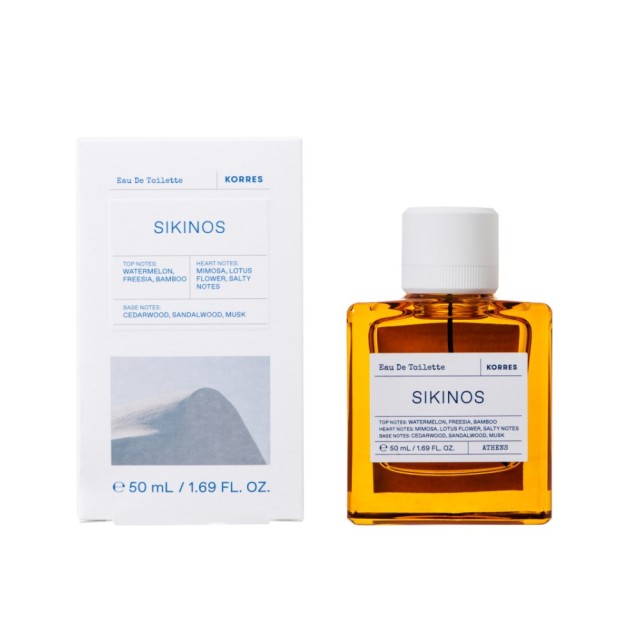 Korres Sikinos Eau de Toilette 50ml (Δροσερό & Λουλουδάτο Άρωμα)