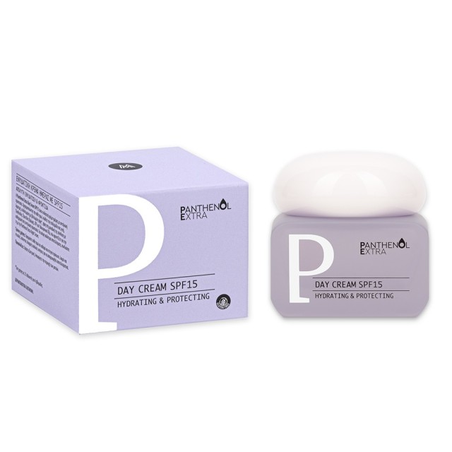 Panthenol Extra Day Cream SPF15 50ml (Ενυδατική Κρέμα Ημέρας με Αντηλιακή Προστασία)