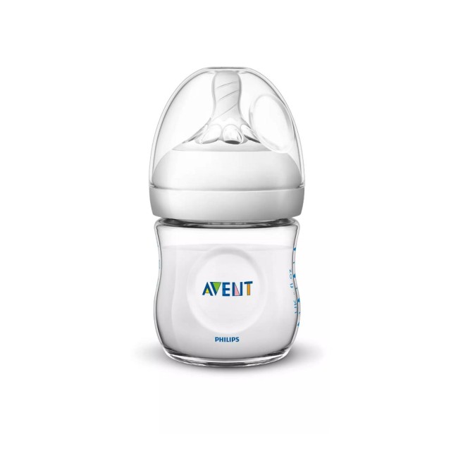Avent Natural Baby Bottle SCF030/17 0m+ 125ml (Mπιμπερό με Θηλή Ροής για Νεογνά 0m+)