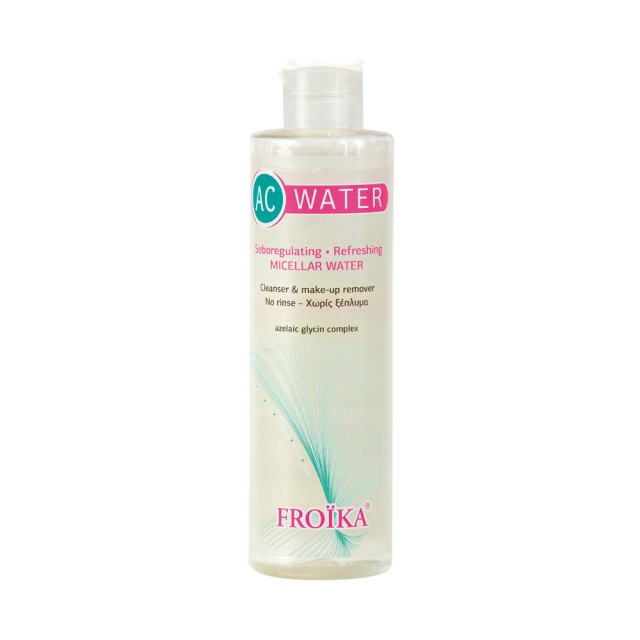 Froika AC Micellar Water 200ml (Νερό Καθαρισμού - Ντεμακιγιάζ Προσώπου & Ματιών για Λιπαρές με Τάση 