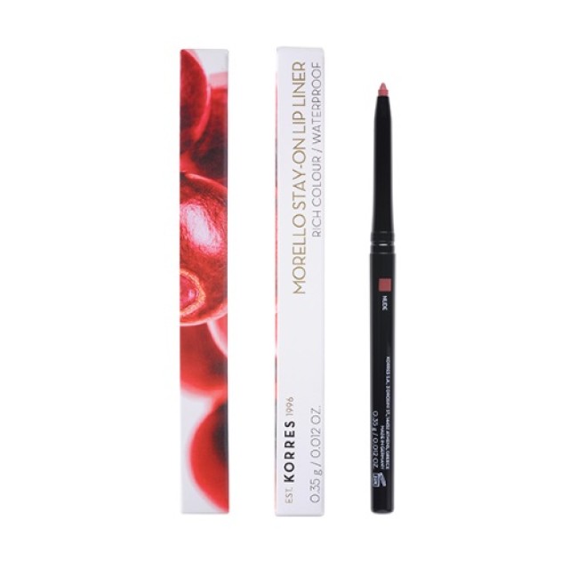 Korres Stay On Lip Liner 01 Nude 0.35gr (Μηχανικό Μολύβι Χειλιών - Φυσικό Χρώμα)