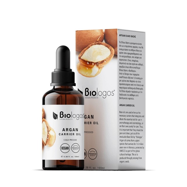 Biologos Argan Carrier Oil 100ml (Έλαιο Βάσης Αργκάν)