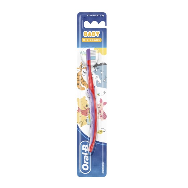 Oral B Baby Toothbrush 0-2 Years (Παιδική Οδοντόβουρτσα για Παιδιά 0-2 Ετών)