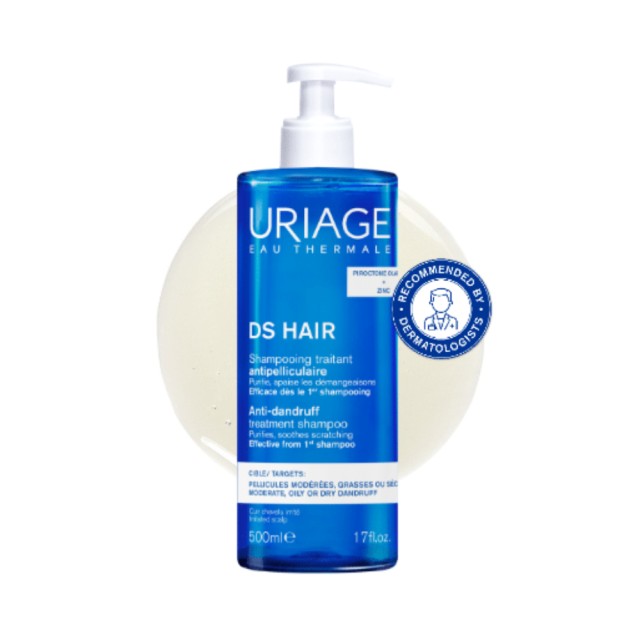 Uriage Ds Hair Anti Dandruff Treatment Shampoo 500ml