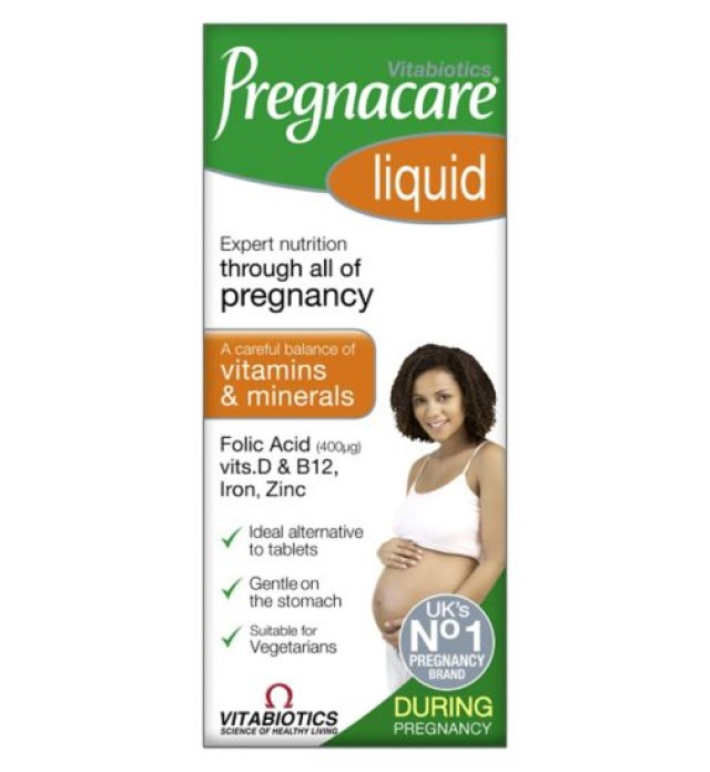 Vitabiotics Pregnacare Liquid 200ml (Συμπλήρωμα Διατροφής για Εγκύους)