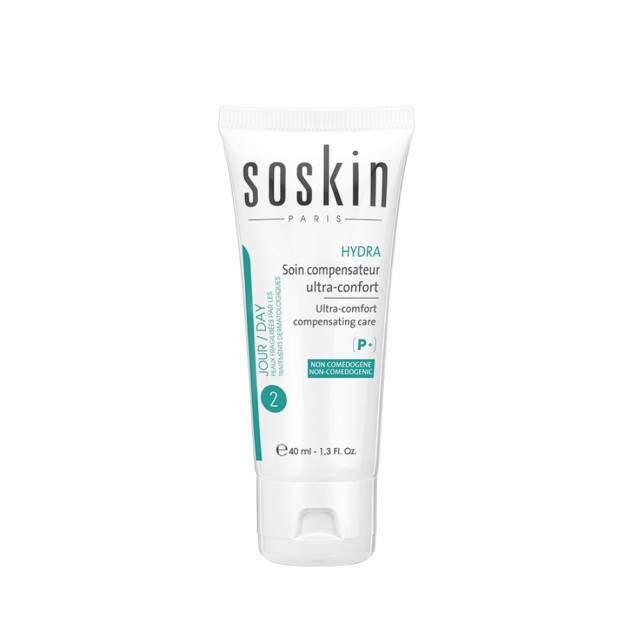 Soskin Hydra Ultra Comfort Compensating Care 40ml (Ενυδατική Κρέμα Ανακούφισης του Ευαισθητοποιημένου Δέρματος)