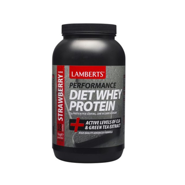 Lamberts Performance Diet Whey Protein 1Kg (Γεύση Φράουλα)