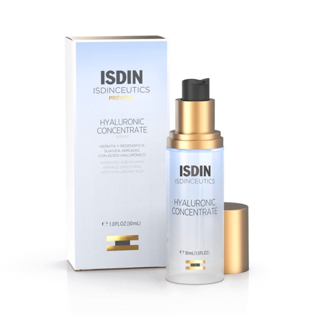 Isdin Hyaluronic Concentrate Serum 30ml (Oρός Προσώπου με Υαλουρονικό Οξύ για Βαθιά Ενυδάτωση)