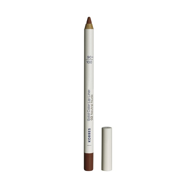 Korres Solid Color Lip Liner 02 Neutral Nude 1,2gr (Μολύβι Χειλιών - Φυσικό Χρώμα)