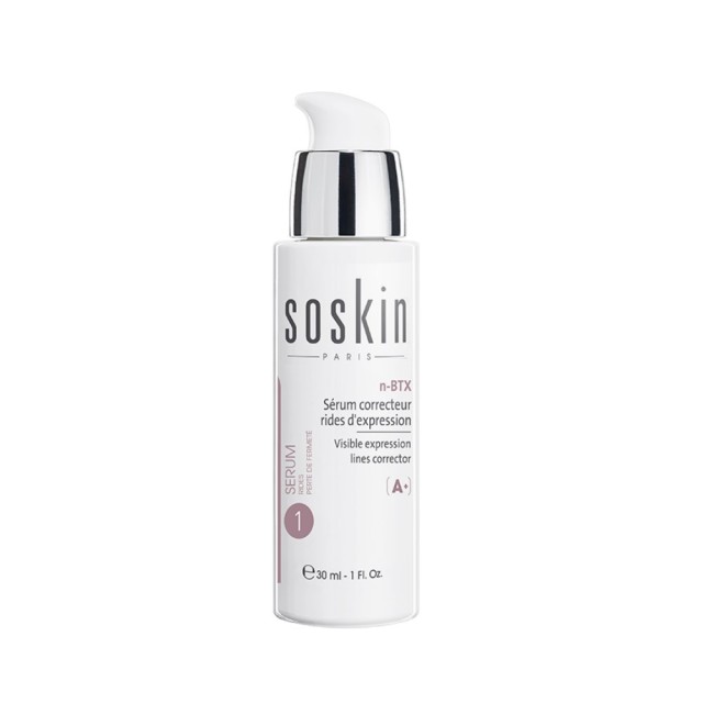 Soskin Ν-BTX Visible Expression Lines Corrector 30ml (Ορός Επανόρθωσης Γραμμών Έκφρασης)