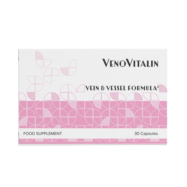 Dermageria Venovitalin 30caps (Συμπλήρωμα Διατροφής για τη Φυσιολογική Λειτουργία του Καρδιαγγειακού Συστήματος)