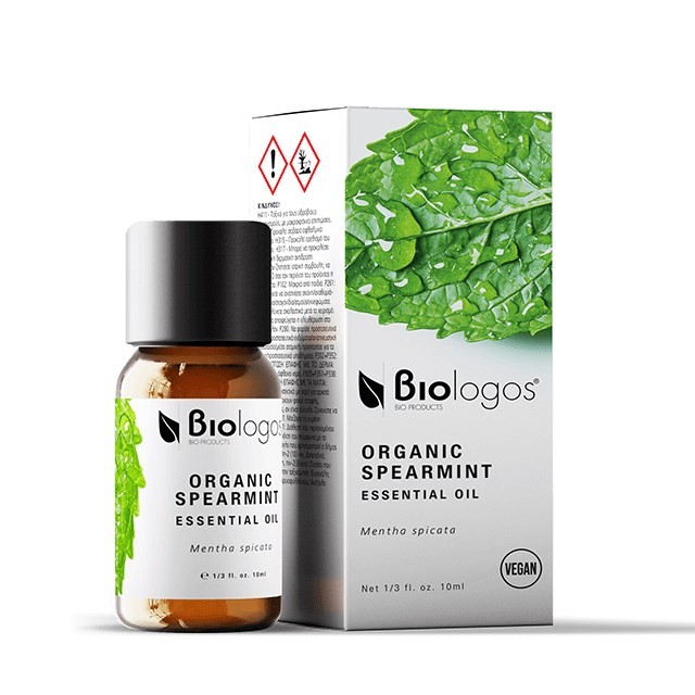 Biologos Organic Spearmint Essential Oil 10ml (Αιθέριο Έλαιο Βιολογικός Δυόσμος)