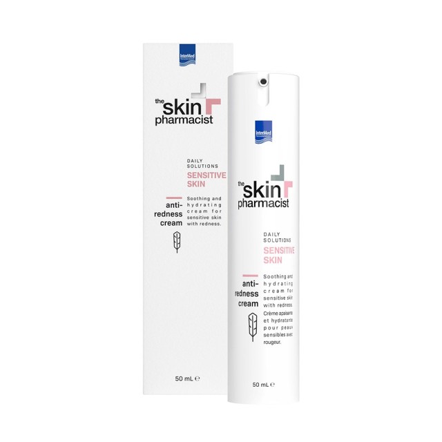 The Skin Pharmacist Daily Solutions Sensitive Skin Anti Redness Cream 50ml (Καταπραϋντική & Ενυδατική Κρέμα για το Ευαίσθητο Δέρμα με Τάση Ερυθρότητας)