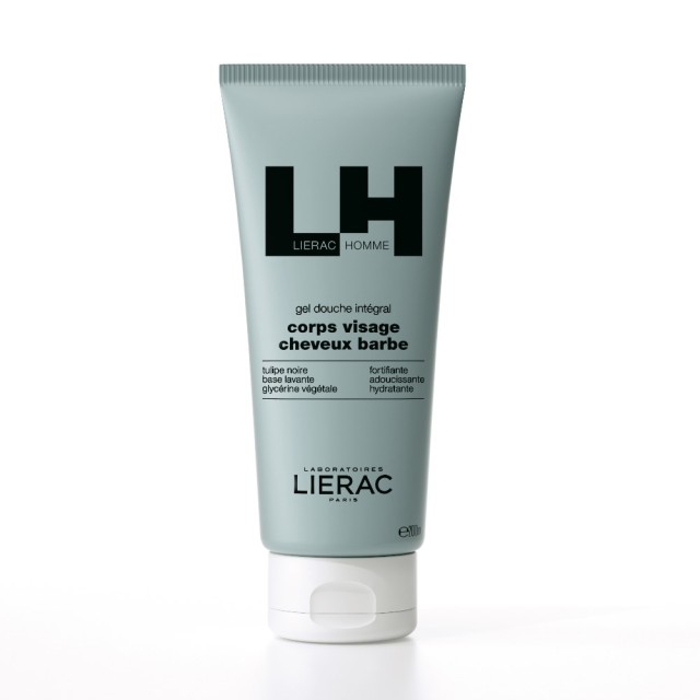 Lierac Homme Al-Over Shower Gel 200ml (Ανδρικό Αφρόλουτρο 3σε1 για Σώμα, Μαλλιά & Πρόσωπο)