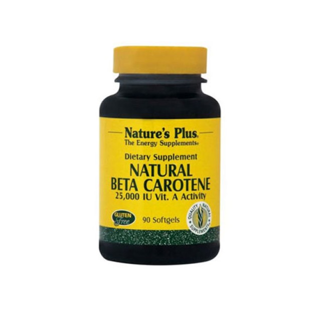 Natures Plus Natural Beta Carotene 90tab (Αντιοξειδωτικό)