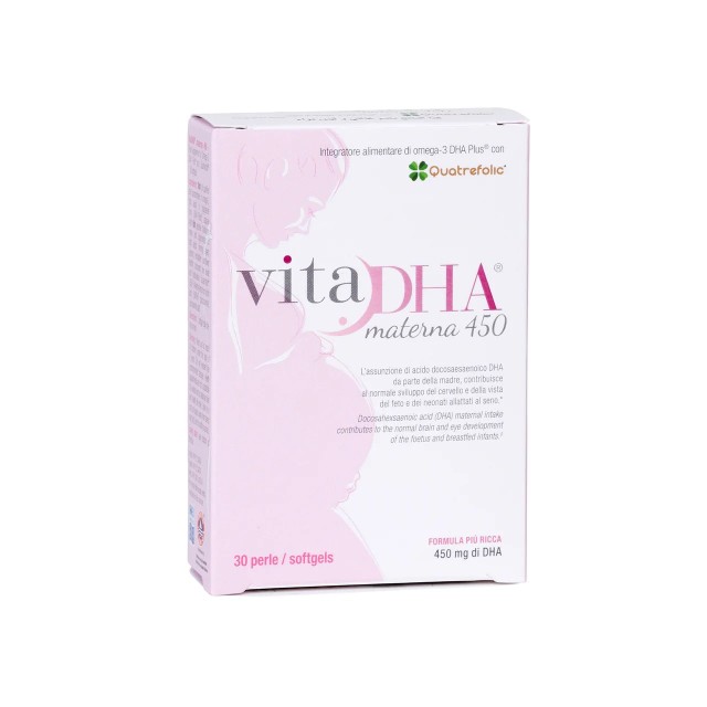 UGA Vita DHA Materna 450 30caps (Συμπλήρωμα Διατροφής για την Εγκυμοσύνη & τη Γαλουχία)