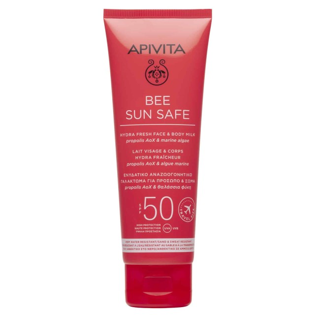 Apivita Bee Sun Safe Hydra Fresh Face & Body Milk SPF50 200ml