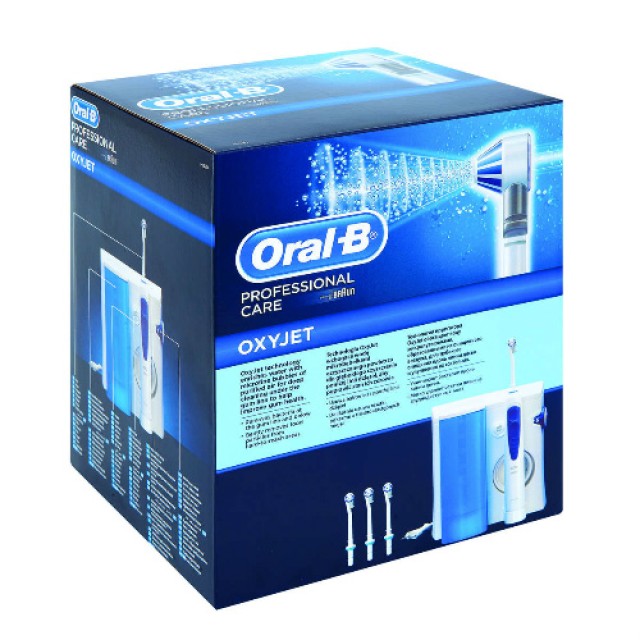 Oral B Braun Irrigator Oxyjet MD20 (Σύστημα Στοματικής Υγιεινής με Μικροφυσαλίδες)