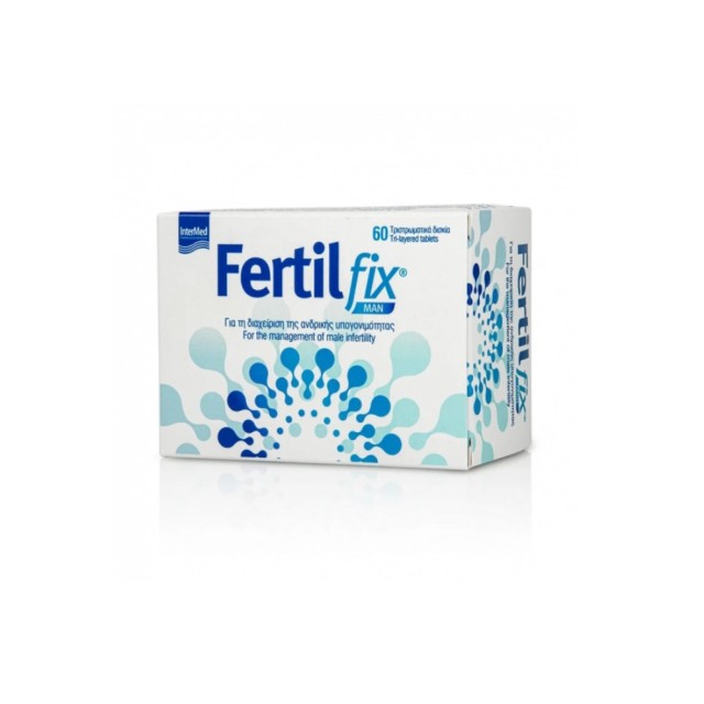 Intermed Fertilfix Man 60caps (Συμπλήρωμα Διατροφής για τη Διαχείρηση της Ανδρικής Υπογονιμότητας)
