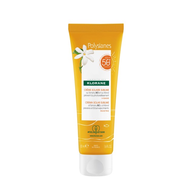 Klorane Polysianes Solar Sublime Cream SPF50+ 50ml
