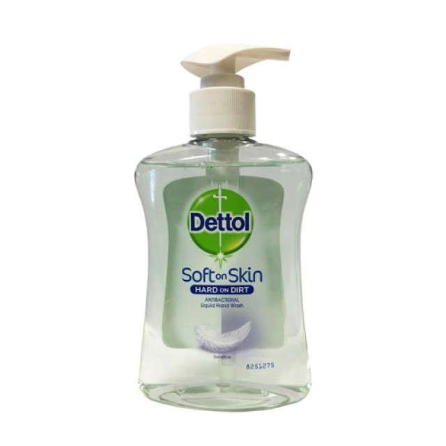 Dettol Soft on Silk Antibacterial Liquid Hand Wash 250ml (Αντιβακτηριδιακό Υγρό Κρεμοσάπουνο για Ευα