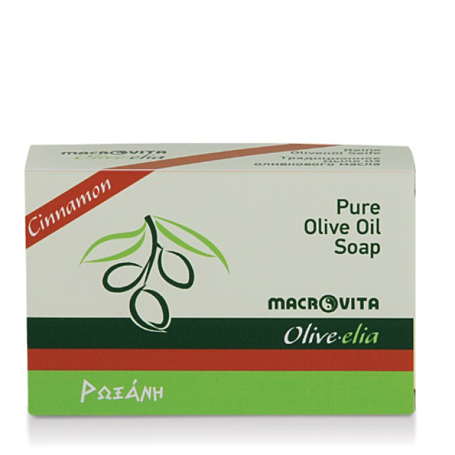 Macrovita Σειρά Olive-Elia Παραδοσιακό Σαπούνι Κανέλα 100gr (Ρωξάνη)