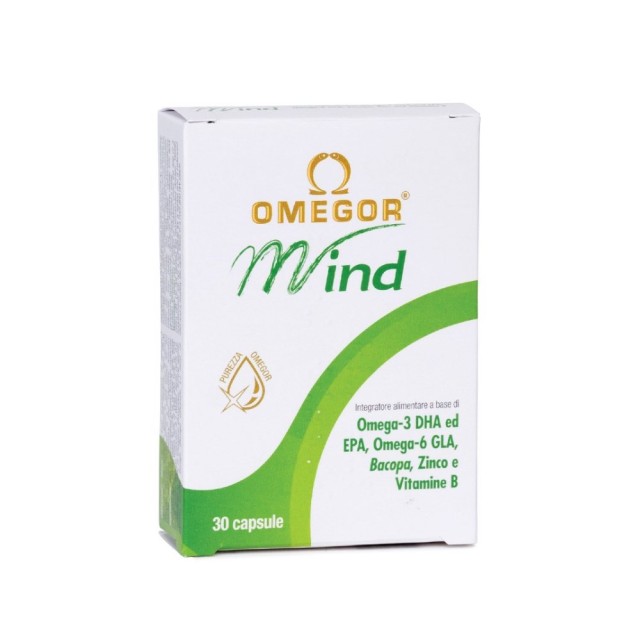 Uga Omegor Mind 30caps (Συμπλήρωμα Διατροφής για τη Μνήμη & την Ψυχική Ευεξία)