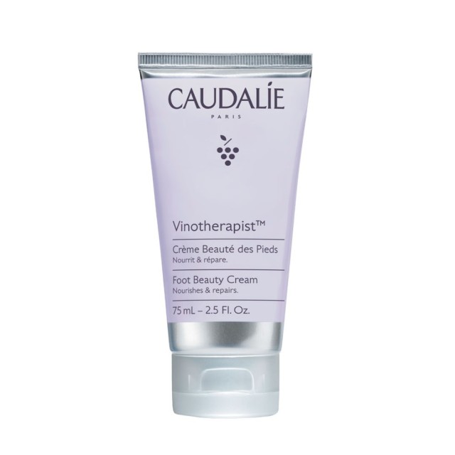 Caudalie Vinotherapist Foot Beauty Cream 75ml (Κρέμα Ποδιών για Θρέψη & Επανόρθωση)