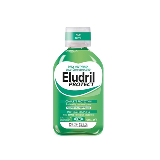 Elgydium Eludril Protect Mouthwash 500ml (Στοματικό Διάλυμα Ολοκληρωμένης Προστασίας)