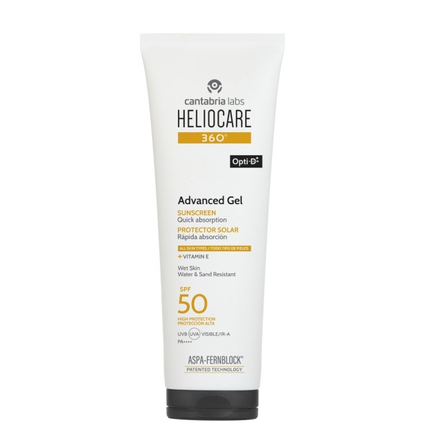 Heliocare 360 Advanced Gel SPF50 250ml (Αντηλιακό Σώματος Πολύ Υψηλής Προστασίας)